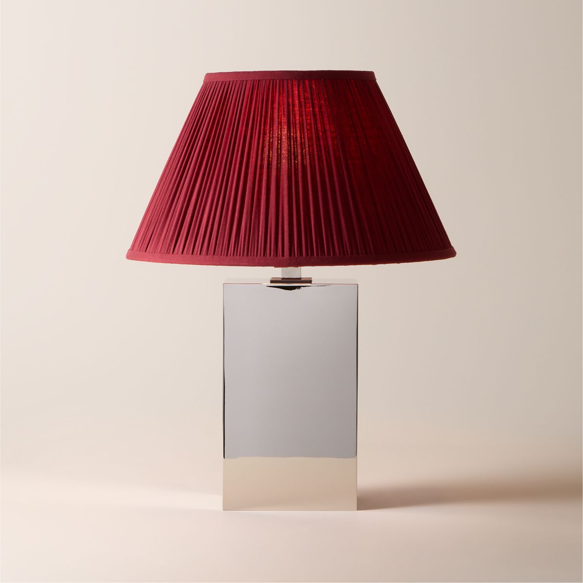 Carmichael Burgundy Table Lamp